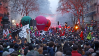Γαλλία: Τα συνδικάτα καλούν σε νέες κινητοποιήσεις για το συνταξιοδοτικό