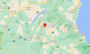 Σε εξέλιξη πυρκαγιά στο Σαραντάπορο Ελασσόνας