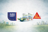 Περιβαλλοντική επαλήθευση της Sika Hellas από την Eurocert για τη σειρά προϊόντων Sika® Ucrete®