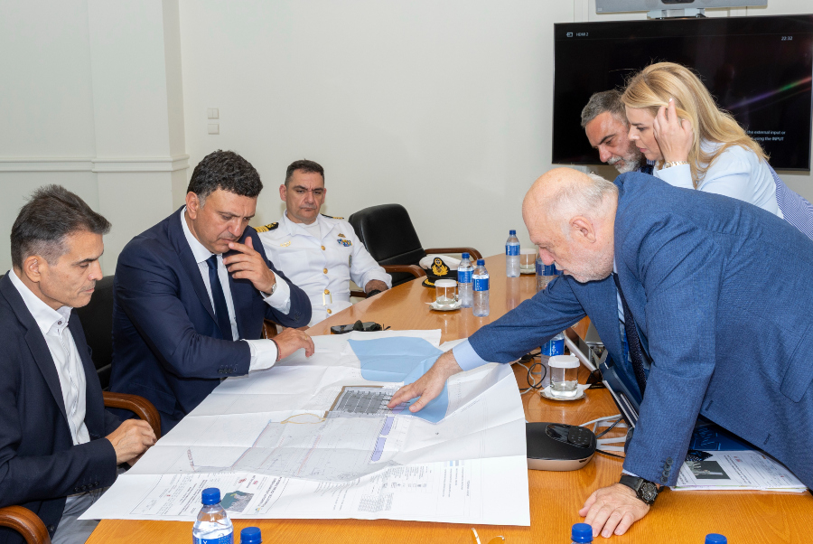 Θεσσαλονίκη: Στον ΟΛΘ ο Β. Κικίλιας - Στο επίκεντρο η επέκταση του 6ου προβλήτα και τα έργα διασυνδεσιμότητας
