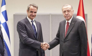 Συνάντηση Μητσοτάκη - Ερντογάν στο Βίλνιους - "Θετικό κλίμα και βήμα επανεκκίνησης"