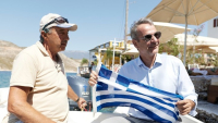 Μητσοτάκης από Καστελόριζο: Στόχος να προσελκύσουμε περισσότερο μόνιμο πληθυσμό στο νησί