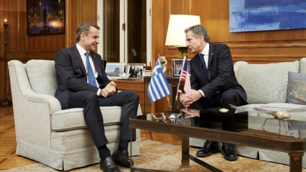 Μπλίνκεν σε Μητσοτάκη: Απαραίτητος εταίρος η Ελλάδα