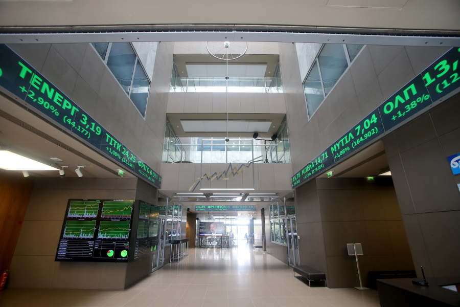 Χρηματιστήριο: Στις 1.422,73 μονάδες ο Γενικός Δείκτης Τιμών, με άνοδο 0,36%
