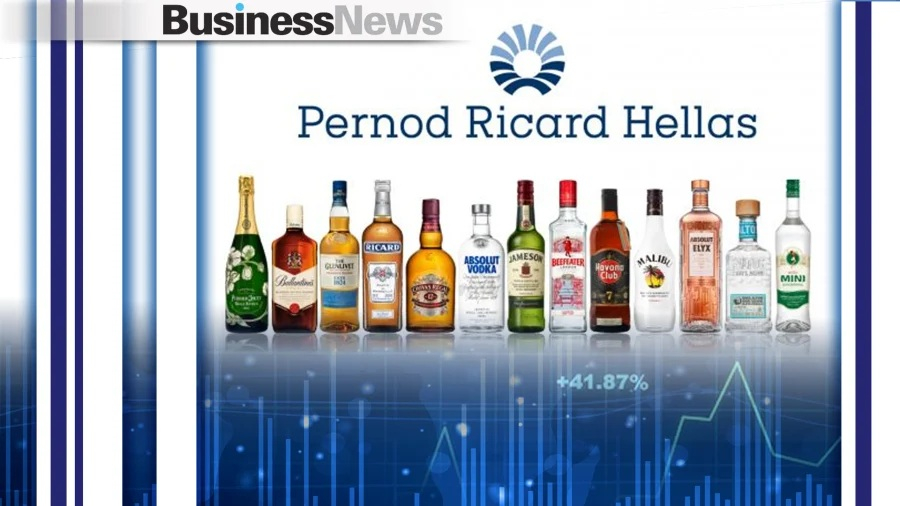 Pernod Ricard Hellas: «Σφηνάκι» +223% στα κέρδη σε μια αγορά που υποχωρεί
