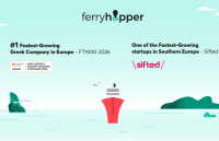 Ferryhopper: Απέσπασε διπλή αναγνώριση από τους Financial Times και τη Sifted