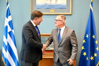 ΥΝΑΝΠ: Συνάντηση Βαρβιτσιώτη με τον Πρέσβη του Ην. Βασιλείου Matthew Lodge