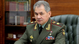 Ο Ρώσος στρατηγός σεργκέι Σοϊγκού. 
