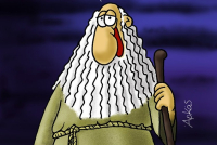 Εκλογές 2023 με σκίτσο του Αρκά: «Θυμήσου πως ό,τι βάλεις στον φάκελο, το βάζεις στη ζωή σου»