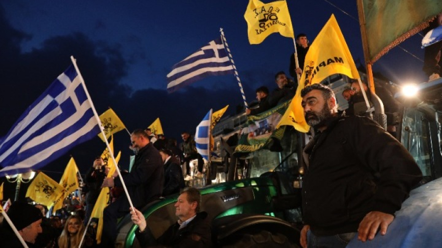 Συλλαλητήριο αγροτών στο Σύνταγμα - Ζήτησαν ικανοποίηση των αιτημάτων τους