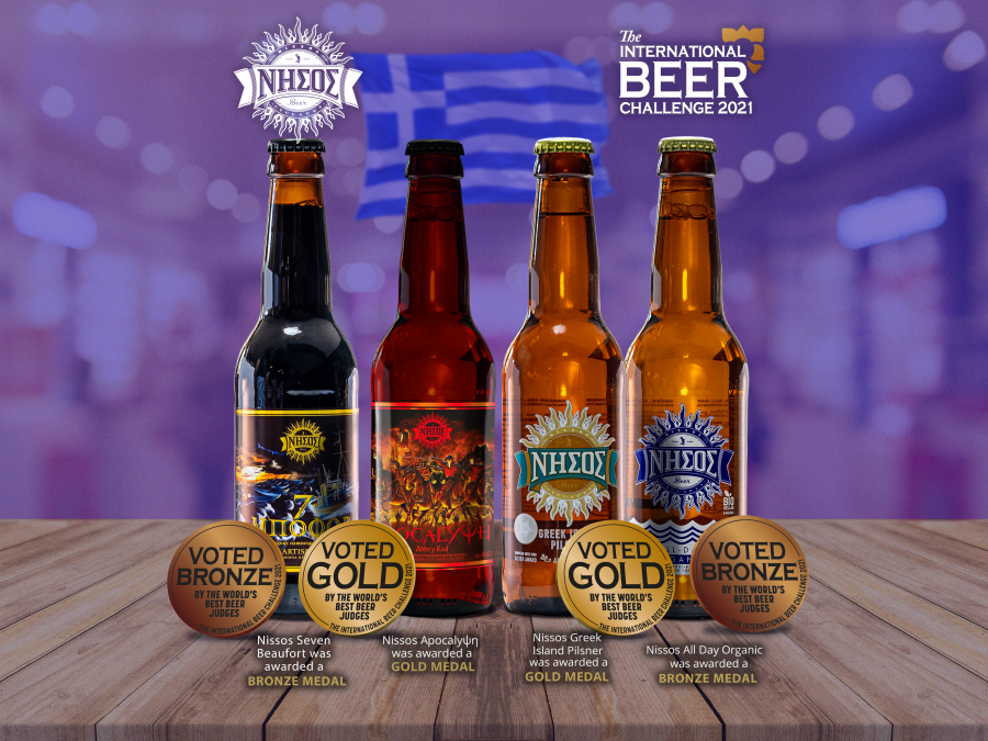 International Beer Challenge 2021: Διεθνείς βραβεύσεις για τέσσερις μπύρες ΝΗΣΟΣ