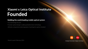 H Xiaomi και η Leica ανακοίνωσαν την ίδρυση του Xiaomi x Leica Optical Institute