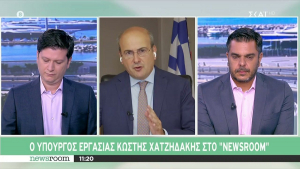 Χατζηδάκης για εμβολιασμούς: «Παράθυρο» για υποχρεωτικότητα και σε άλλους εργαζομένους (vid)