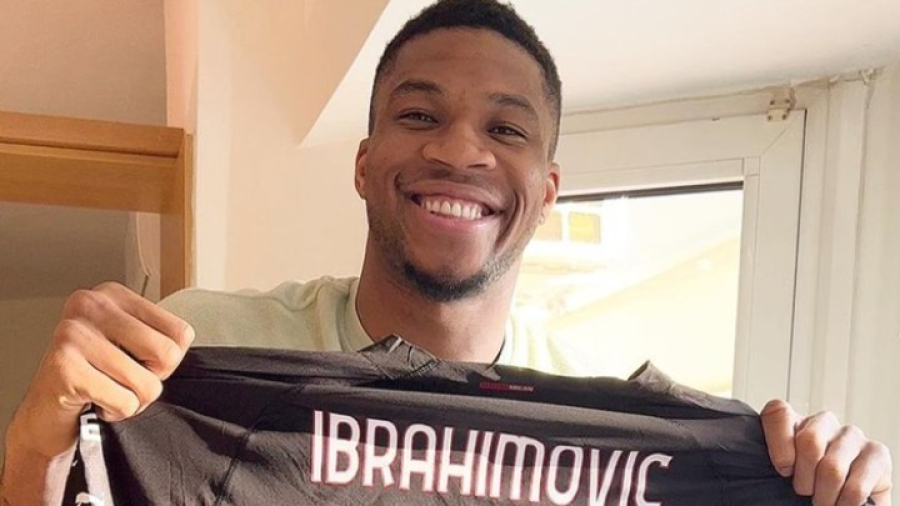 Ζλάταν Ιμπραΐμοβιτς στον Αντετοκούνμπο: «Είσαι ο καλύτερος»