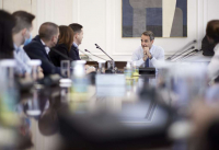 Μητσοτάκης σε νέους: Στόχος να δημιουργήσουμε περισσότερες καλοπληρωμένες θέσεις εργασίας