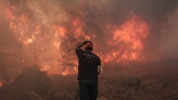 Μαίνεται για 12η ημέρα η πυρκαγιά στον Εβρο - Mάχη με τις αναζωπυρώσεις
