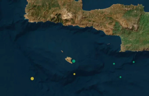 Σεισμός 3,7 Ρίχτερ, βορειοδυτικά της Γαύδου