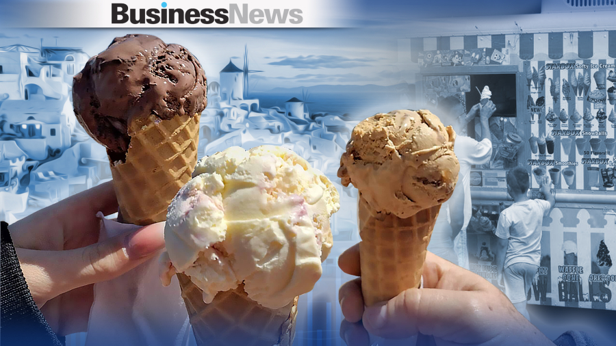 Πώς ο τουρισμός "ζεσταίνει" την αγορά του παγωτού: Στην αναμονή για ρεκόρ πωλήσεων το 2023