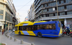 Τετράωρη στάση εργασίας των εργαζομένων στα τρόλεϊ την Τετάρτη