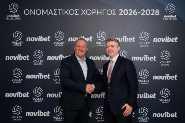 Novibet: Μεγάλος χορηγός ονοματοδοσίας της ελληνικής Volley League έως το 2028