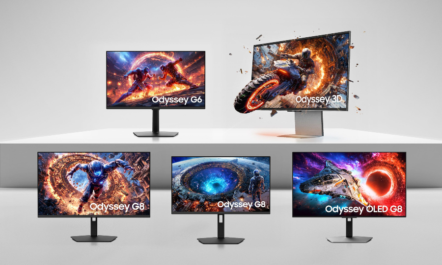 Samsung: Νέα σειρά Odyssey Gaming Monitor με 3D εμπειρία οθόνης με υψηλή ανάλυση 6K