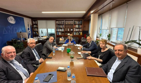 Γ. Χορμόβα - Γ. Μπρατάκος: Συνάντηση για την ενίσχυση τεχνικών δεξιοτήτων υψηλής ζήτησης