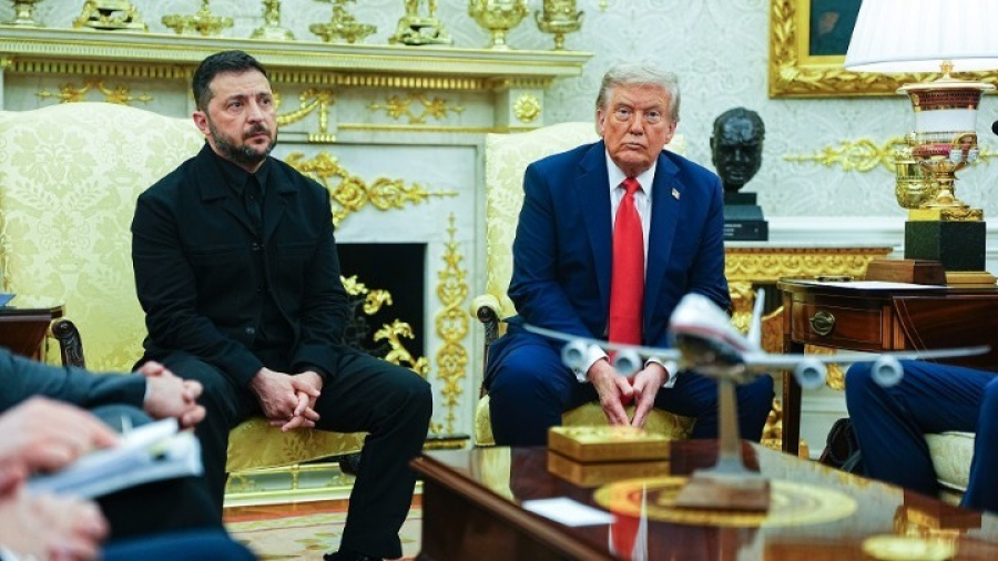 Ο Τραμπ υποδέχεται τον Ζελένσκι στον Λευκό Οίκο, έπειτα από μια ακόμη τηλεφωνική επικοινωνία με τον Πούτιν