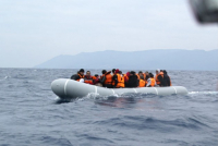 Σε εξέλιξη επιχείρηση διάσωσης αλλοδαπών ανοιχτά της Χίου, μετά τη βύθιση λέμβου