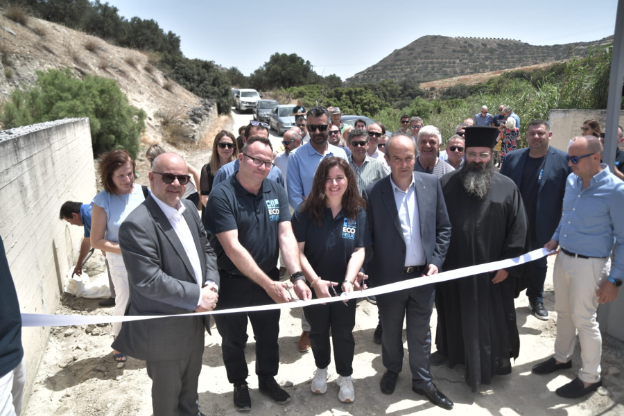 ΕCO Hellas: Εγκαινίασε την κατασκευή δύο έργων βιοαερίου σε Ιεράπετρα και Σητεία