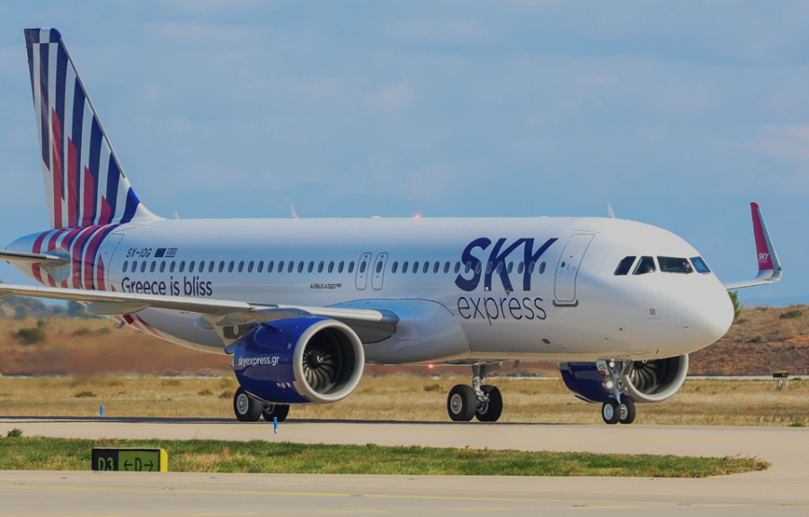 SKY express: Προσωρινή τροποποίηση των πτήσεων από και προς το Ηράκλειο