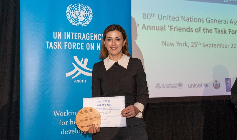 Η Αναπληρώτρια Υπουργός Υγείας Ειρήνη Αγαπηδάκη