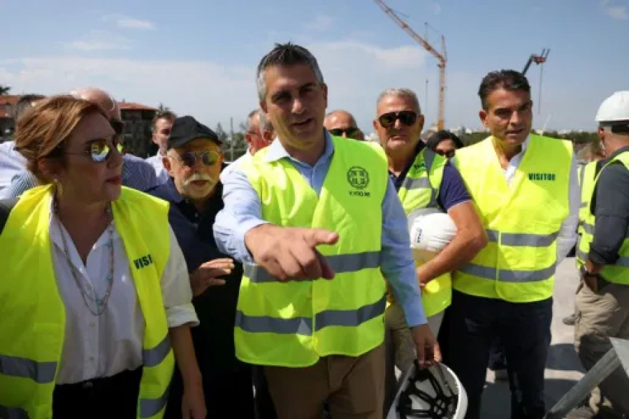 Χρ. Δήμας: Στο 62% οι εργασίες στο FlyOver– Σταθερά ο στόχος για παράδοση τον Μάιο του 2027
