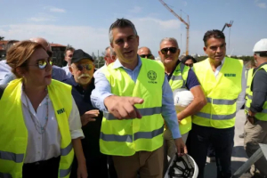 Χρ. Δήμας: Στο 62% οι εργασίες στο FlyOver– Σταθερά ο στόχος για παράδοση τον Μάιο του 2027