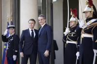 Στην Κύπρο Μητσοτάκης και Μακρόν - Θα συναντηθούν με τον Νίκο Χριστοδουλίδη