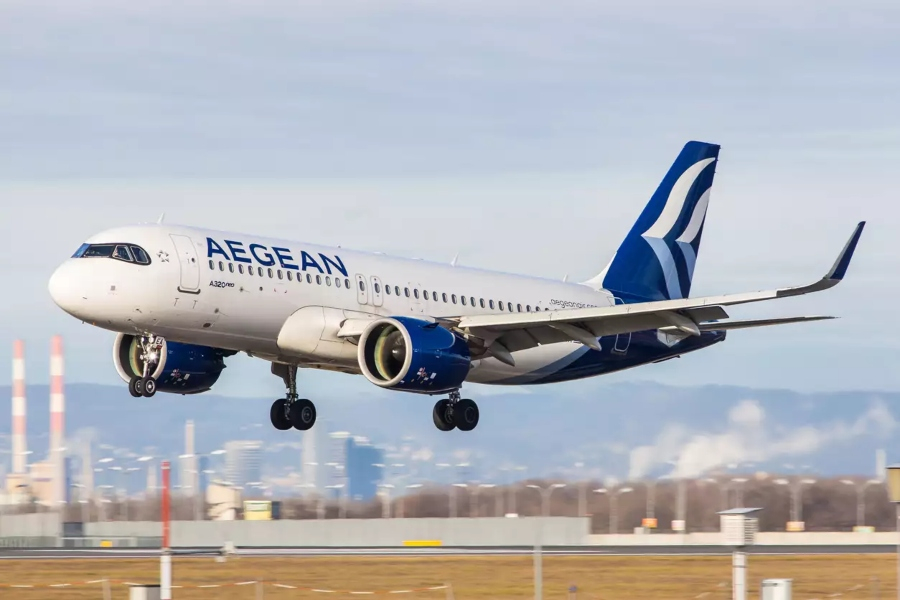 Η AEGEAN εγκαινιάζει νέο απευθείας δρομολόγιο μεταξύ Αθήνας και Δαμασκού