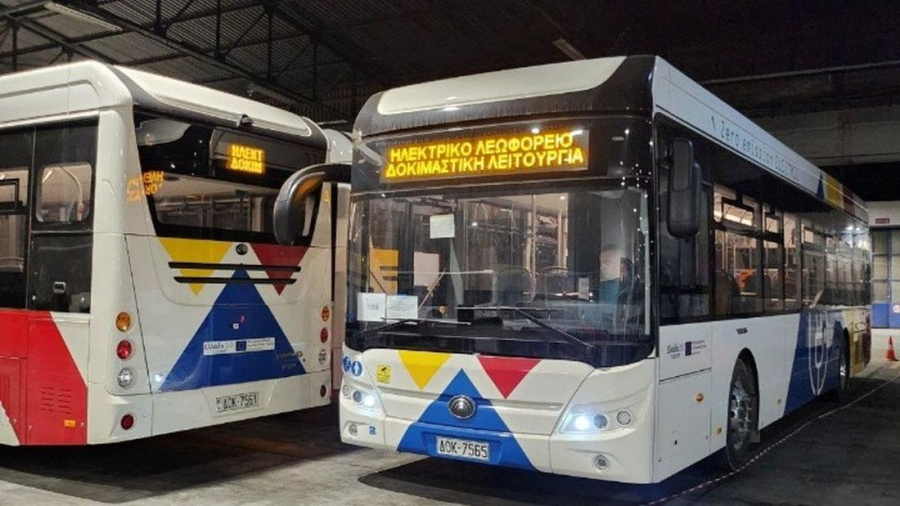 ΟΑΣΘ: Εγκαινιάστηκαν τα δρομολόγια των νέων ηλεκτρικών λεωφορείων