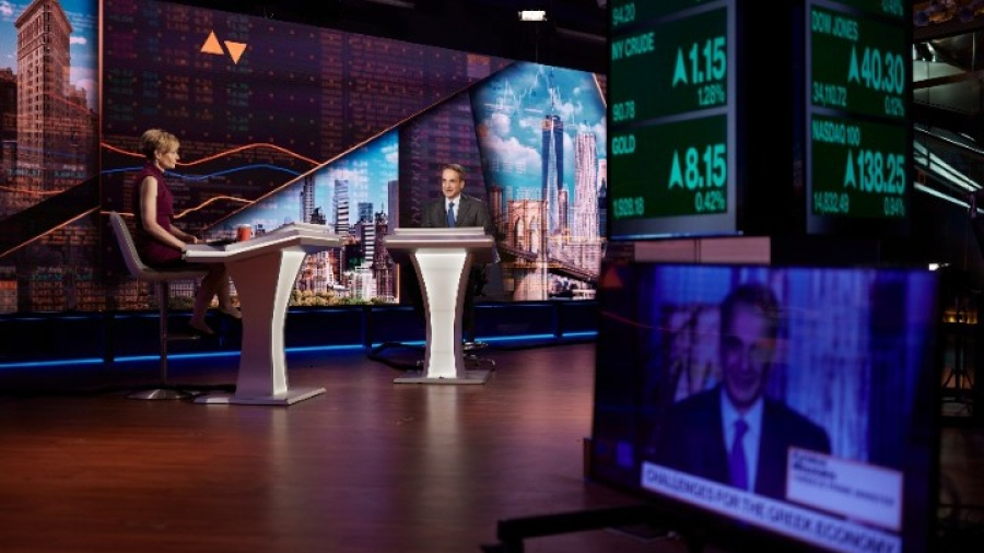 Μητσοτάκης στο Βloomberg: Η Ελλάδα πυλώνας ενεργειακής σταθερότητας και ασφάλειας στην περιοχή