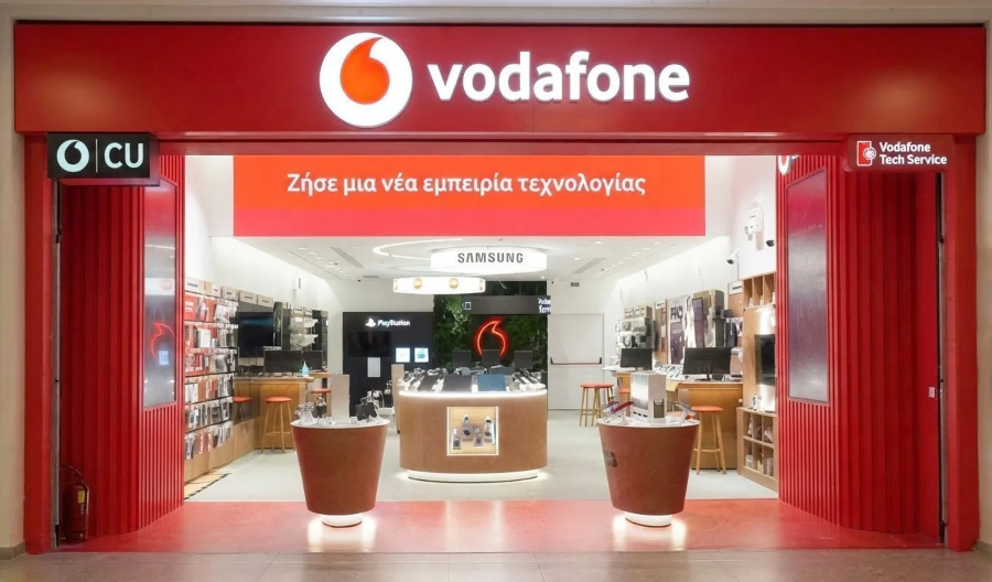 Vodafone Ελλάδας: Νέο κατάστημα στο The Mall Athens