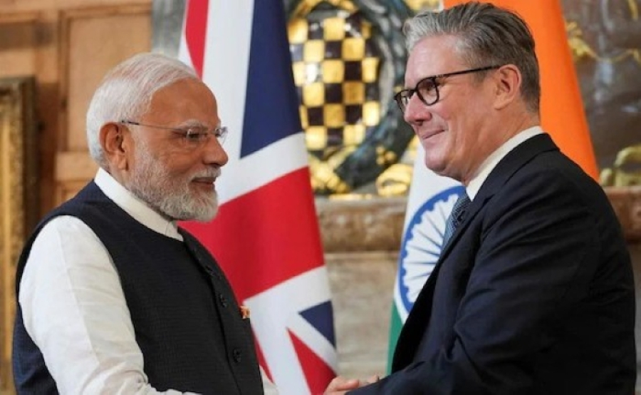 Εμπορική συμφωνία Ηνωμένου Βασιλείου–Ινδίας με μειωμένους δασμούς