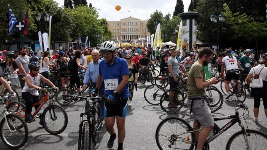 Σήμερα ο 27ος Ποδηλατικός Γύρος της Αθήνας – Κυκλοφοριακές ρυθμίσεις από τις 7 π.μ.