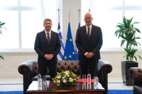 Η «Ατζέντα 2030» και τα εθνικά θέματα στη συνάντηση του Ν. Δένδια με τον Ν. Ανδρουλάκη