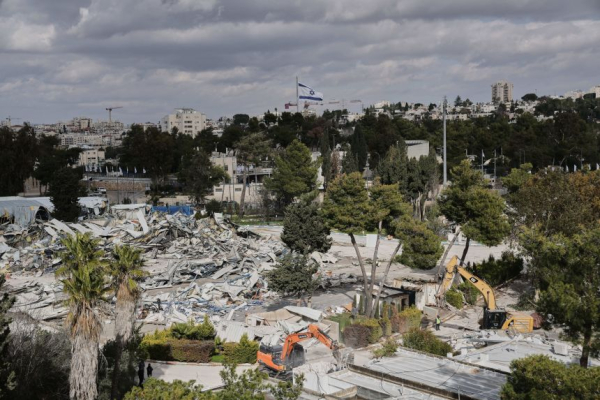 Ισραήλ: Μπουλντόζες κατεδαφίζουν κτίρια στην έδρα της UNRWA στην ανατολική Ιερουσαλήμ