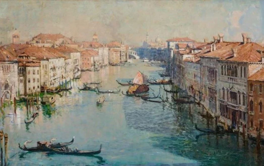 Arthur Streeton’s record-setting The Grand Canal (1908)