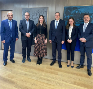 Συνάντηση Δόμνας Μιχαηλίδου με το προεδρείο της Ένωσης Σούπερ-Μάρκετ Ελλάδας