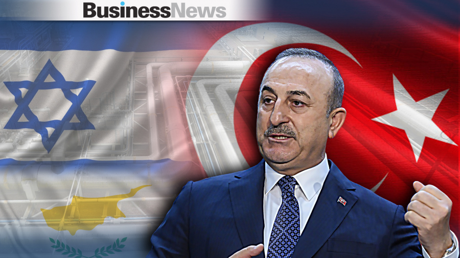Προκαλεί ο Τσαβούσογλου για μεταφορά ισραηλινού αερίου στην Τουρκία μέσω... Κύπρου (vid)