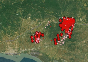 Ενεργοποιήθηκε η υπηρεσία Copernicus για πληγείσες από τις πυρκαγιές περιοχές