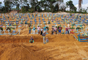 Βραζιλία-Κορονοϊός: Νέο τραγικό ρεκόρ 4.195 θανάτων