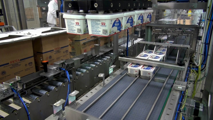 Δωδώνη ΑΕ: Αυτόματο Σύστημα Εγκιβωτισμού από τη "Ζήνων Αυτοματισμοί ΑΒΕΤΕ"