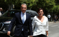 Όλγα Κεφαλογιάννη: Απέσυρε την αγωγή κατά του Μίνωα Μάτσα για τη συνεπιμέλεια των παιδιών τους