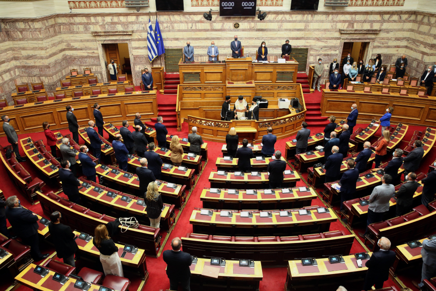 Κατατέθηκε από τον Χρ. Σταϊκούρα το προσχέδιο του προϋπολογισμού 2022